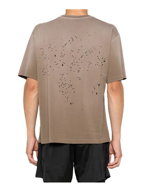 SatisfyT-shirt MothTech con effetto vissuto SATISFY | 11006-981E8SUNBLEACHED RAINDRUMWA